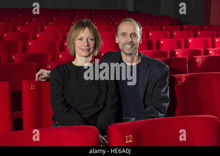 La promotion des nouveaux acteurs ARD/WDR TV film 'Wellness für Paare' à l'Abaton comprend : Katharina Marie Schubert, Jan Georg Schuette Où : Hambourg, Allemagne Quand : 14 Nov 2016 Banque D'Images