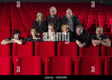 La promotion des nouveaux acteurs ARD/WDR TV film 'Wellness für Paare' à l'Abaton avec : Barbara Buhl, Michael Eckelt, Ulf Albert, Bjarne Maedel, Anneke Kim Sarnau, Gabriela Maria Schmeide, Katharina Marie Schubert, Michael Wtterborn, Jan Georg Schuette lor Banque D'Images