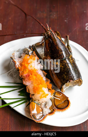 La cuisine japonaise groumet sashimi de homard Banque D'Images