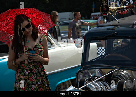 salon de moto Banque D'Images