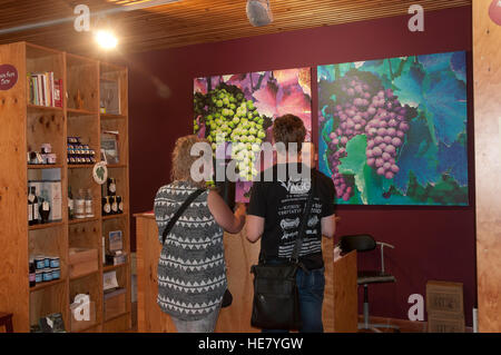 Wine Centre - Ribeira Sacra, Monforte de Lemos, Lugo province, région de la Galice, Espagne, Europe Banque D'Images