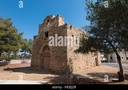 Ancienne église chrétienne situé dans le coin nord-ouest à l'intérieur des murs de la ville de Famagouste, dans le nord de Chypre. Banque D'Images