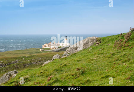 Voir à Neist Point sur la petite Minch Banque D'Images