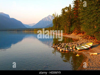 Lake McDonald, Montana, USA Banque D'Images