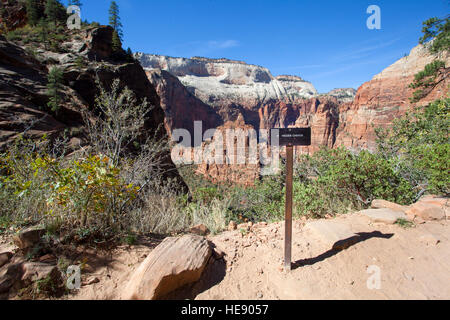 Hidden Canyon, Zion National Park, Utah, USA Banque D'Images