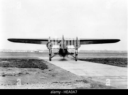Atlantic-Fokker C-2 (S/N 26-203) à Bolling Field en 1927. (U.S. Photo de l'Armée de l'air) Banque D'Images