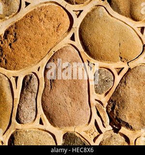 En Oman résumé du pavé de la rue ancienne et de couleurs Banque D'Images