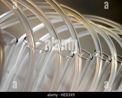 Tubes à essai de laboratoire utilisés en analyse chimique Banque D'Images