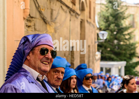 Semaine Sainte à Alcañiz Banque D'Images