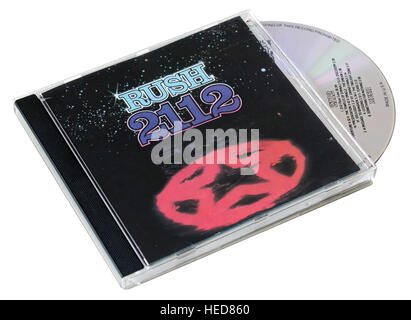 Rush 2112 CD Banque D'Images