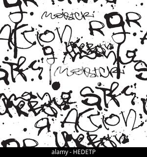 Motif de fond Graffiti Illustration de Vecteur