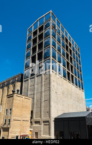 Site de construction du nouveau Zeitz Musée d'art contemporain de l'Afrique à Cape Town Banque D'Images