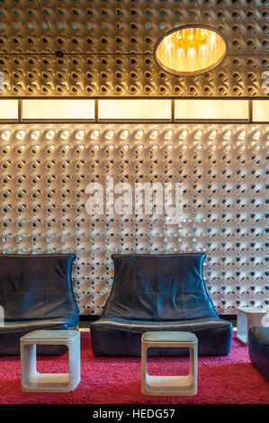 USA, New York City, Standard hotel high line - salon Banque D'Images