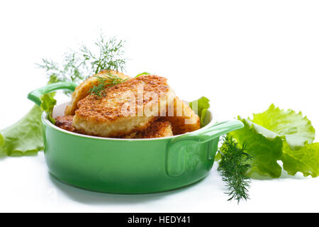 Escalopes de légumes avec du chou Banque D'Images