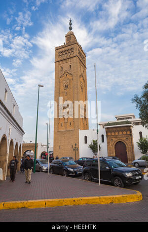 Quartier Houbous, la nouvelle médina (1918-1955), Casablanca, Maroc Banque D'Images