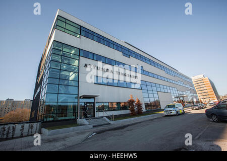 Le Tribunal de District de Attunda à Sollentuna, Suède. Banque D'Images