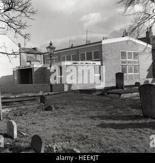 1965, historique, l'image montre la nouvelle église évangélique de la rue Granville, Aylesbury, Buckinghamshire, Angleterre, Royaume-Uni. Banque D'Images