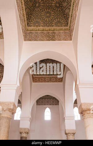 Tombes Saadid (16ème siècle), Marrakech, Maroc Banque D'Images