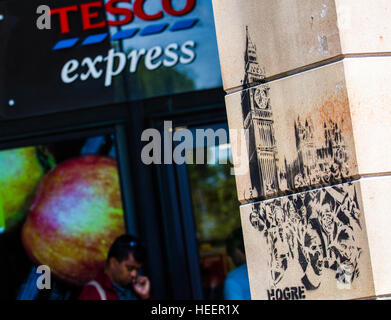 Bâtiments et Sites à Londres Banque D'Images