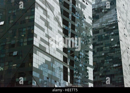 Des tours en CBD (Central Business District), Beijing, Chine Banque D'Images