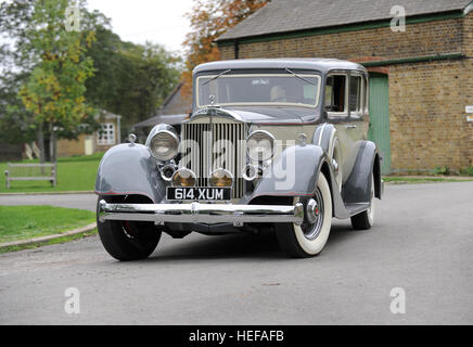 1934 Packard vintage American luxury car Banque D'Images