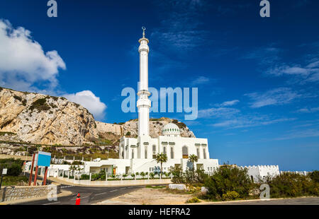 La mosquée à Europa Point à Gibraltar Banque D'Images