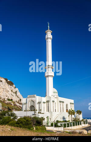 La mosquée à Europa Point à Gibraltar Banque D'Images