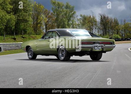 1970 Dodge Charger 500 classic American muscle car Banque D'Images