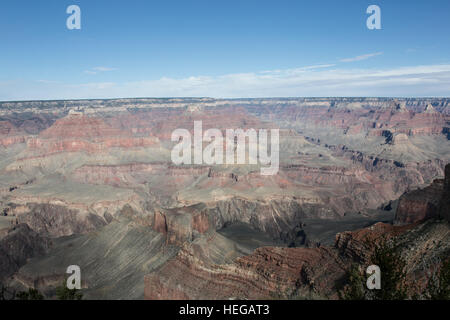 Grand Canyon South Rim, belle vue Banque D'Images