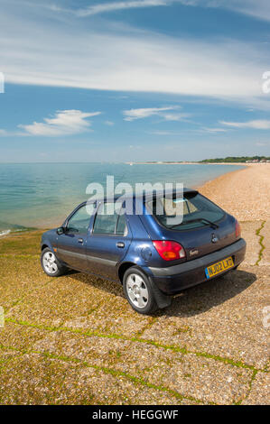 2002 Ford Fiesta mk5 petite voiture à hayon Banque D'Images