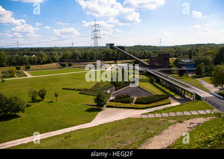 Allemagne, Gelsenkirchen, parc Nordstern, ancienne mine Nordstern, aujourd'hui un parc public et de règlement pour les entreprises et bureaux Banque D'Images