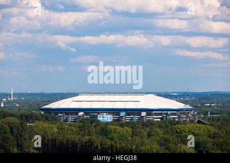 Allemagne, Gelsenkirchen, le stade de football Veltins-Arena, Arena auf Schalke. Banque D'Images