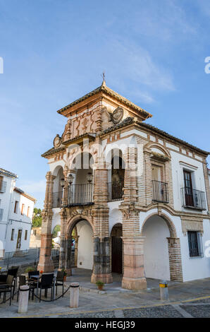 Chapelle de Tribuna de la Virgen del Socorro à Plaza del Portichuelo, Antequera, Andalousie, Espagne Banque D'Images