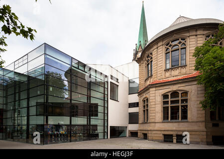 Deutschland, Hagen, le Kunstquartier avec l'Emil Schumacher et le Musée Osthaus Museum. Banque D'Images