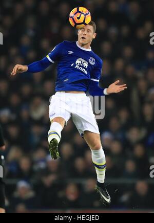 L'Everton Ross Barkley en action Banque D'Images