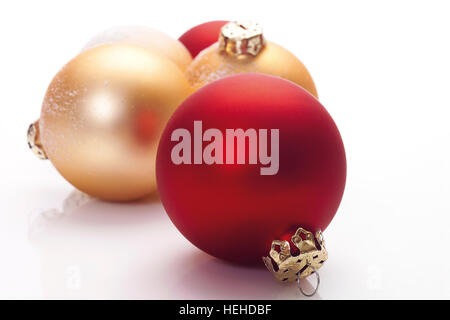 Boule de Noël ornements Banque D'Images