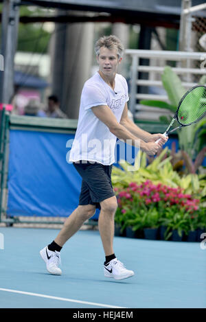 Timothy Olyphant participant à la 2016 Chris Evert/Pro-Celebrity Raymond James Tennis Classic, à l'Delray Beach Tennis Center à Delray Beach, en Floride. Avec : Timothy Olyphant Où : Delray Beach, Florida, United States Quand : 19 Nov 2016 Banque D'Images