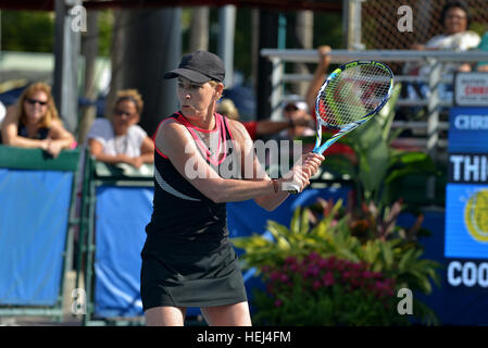 Chris Evert participant à la 2016 Chris Evert/Pro-Celebrity Raymond James Tennis Classic, à l'Delray Beach Tennis Center à Delray Beach, en Floride. Avec : Chris Evert Où : Delray Beach, Florida, United States Quand : 19 Nov 2016 Banque D'Images