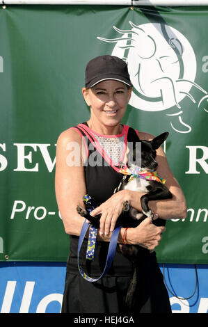 Chris Evert participant à la 2016 Chris Evert/Pro-Celebrity Raymond James Tennis Classic, à l'Delray Beach Tennis Center à Delray Beach, en Floride. Avec : Chris Evert Où : Delray Beach, Florida, United States Quand : 19 Nov 2016 Banque D'Images