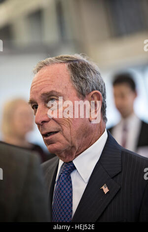 Michael Bloomberg à Londres, décembre, 2016 Photo de David Levenson Banque D'Images