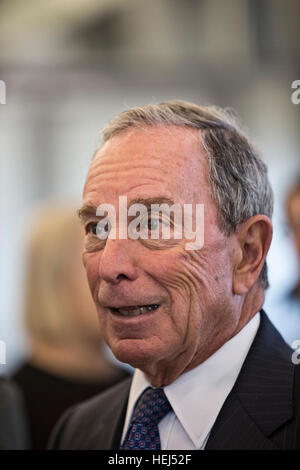 Michael Bloomberg à Londres, décembre, 2016 Photo de David Levenson Banque D'Images