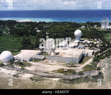 4.2.3 Ronald Reagan Ballistic Missile Defense d'essais de l'Atoll de Kwajalein, République des Îles Marshall Banque D'Images