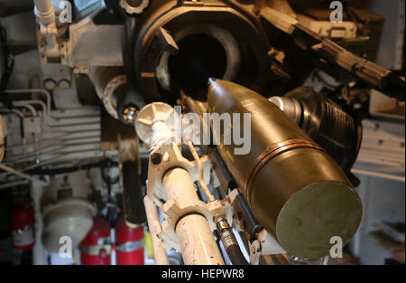 Une tour d'artillerie de 155mm appartenant à Batterie B, 1er Bataillon, 41e Régiment d'artillerie, 1st Armored Brigade Combat Team, 3e Division d'infanterie, tiré d'un Paladin M109A6 pendant le fonctionnement du système d'artillerie Anakonda dans la zone d'entraînement de Szczecin (DPTA) près de Olezno, Pologne, le 14 juin 2016. Anakonda 2016 est un exercice multinational dirigée par la Pologne, qui aura lieu en Pologne du 7 au 17 juin. Cet exercice implique plus de 31 000 participants de plus de 20 nations. (U.S. Vidéo de l'armée par le Sgt. Ashley En/libérés) Opération Anakonda 2016 160614-A-AP678-225 Banque D'Images