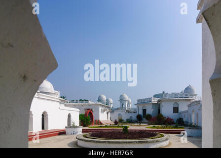 Melagarh : château d'eau étang de Neermahal Rudra Sagar, Tripura, Inde Banque D'Images