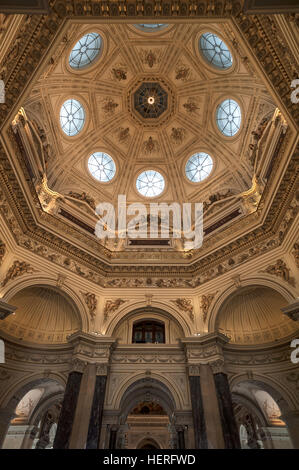 Dome, Musée d'Histoire Naturelle, a ouvert ses portes en 1889, Vienne, Autriche Banque D'Images