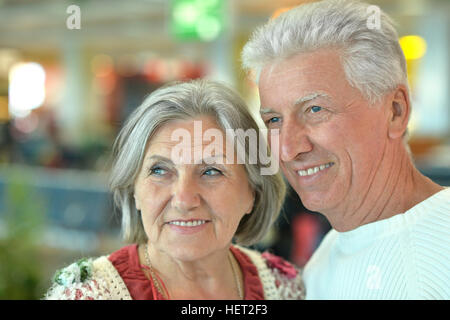 Happy senior couple in love Banque D'Images