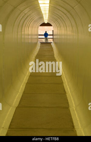 Berkeley Pit tunnel, Butte, Montana Banque D'Images