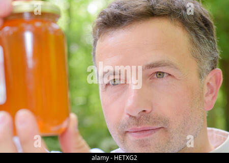 pot de miel Banque D'Images