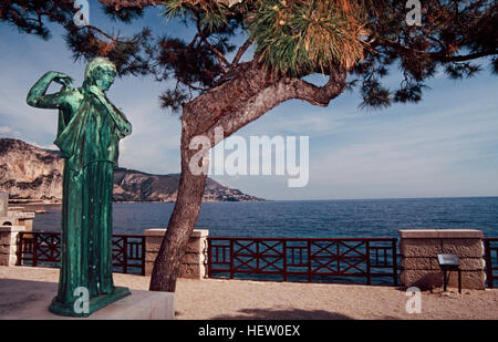 France, Alpes Maritimes, Beaulieu sur Mer, la Villa Kérylos style néogrec Banque D'Images