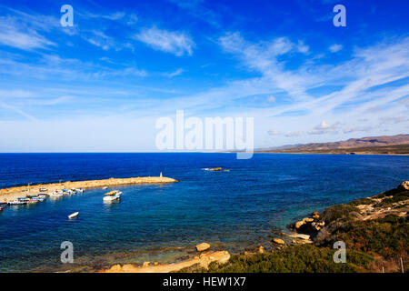 Port d'Agios Georgios, Paphos, Chypre. Banque D'Images